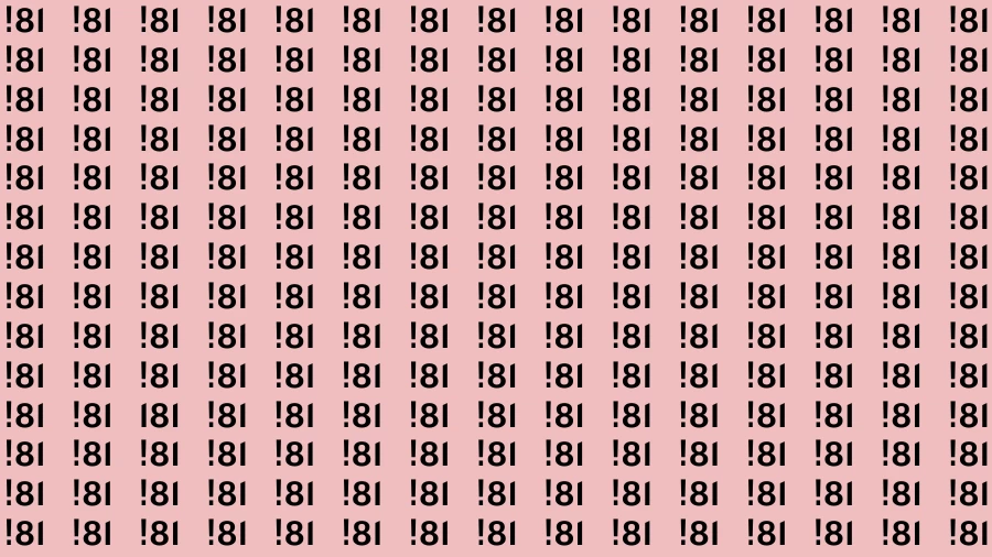 Brain Teaser: If you have Extra Sharp Eyes Find the Number 181 in 20 Secs