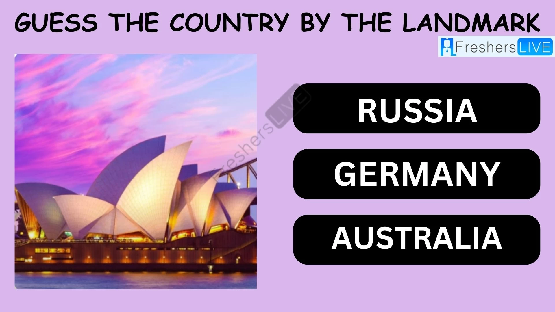 Can you Find the Country by its Iconic Landmarks - A Captivating Challenge