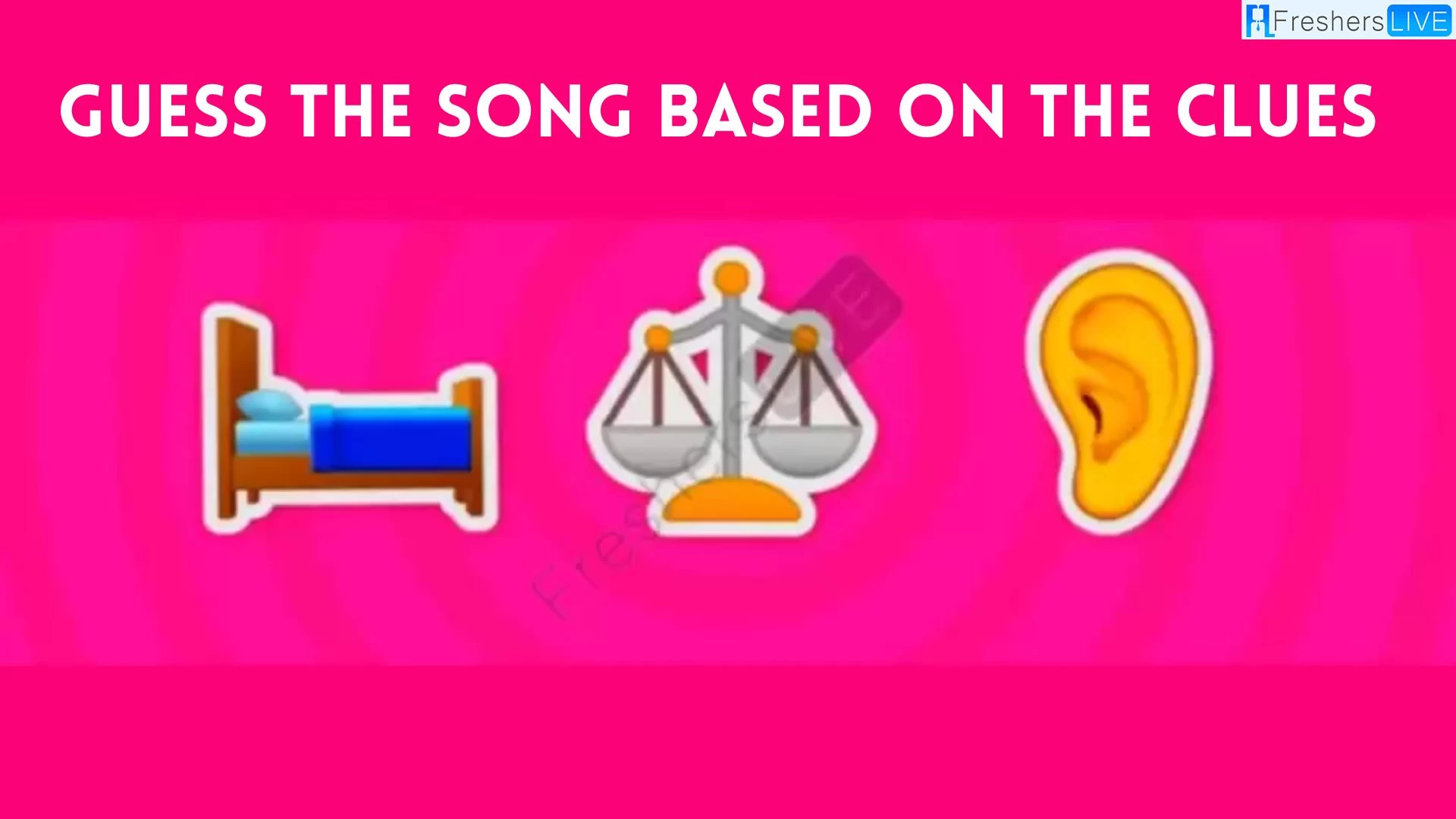 Guess the song based on the clues in 10 seconds!