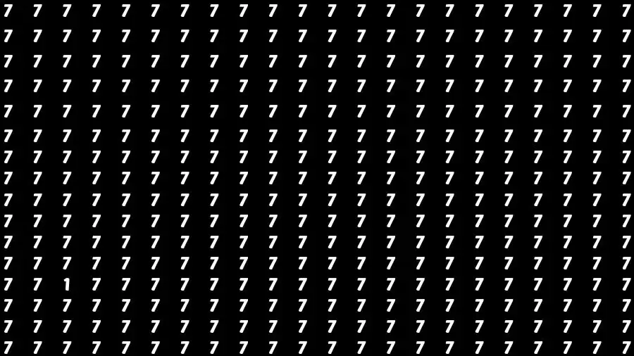 Observation Find it Out: If you have Sharp Eyes Find the number 1 in 20 Secs