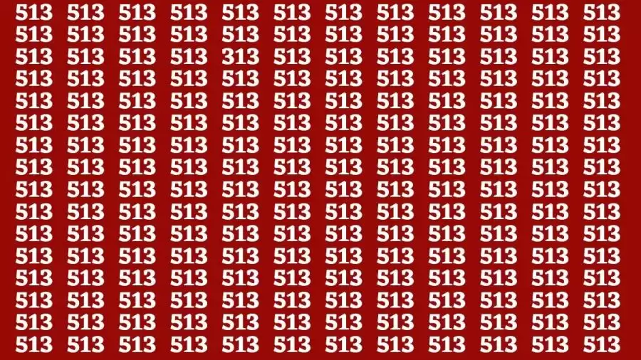 If you have Extra Sharp Eyes Find the Number 6 among 3s in 20 Secs