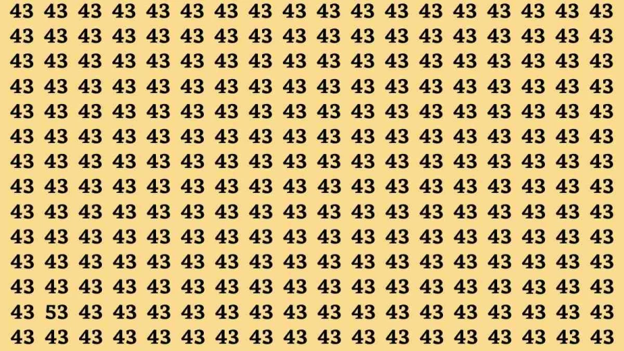 Only 1% With Super Vision Can Spot The Word Test in 6 Secs