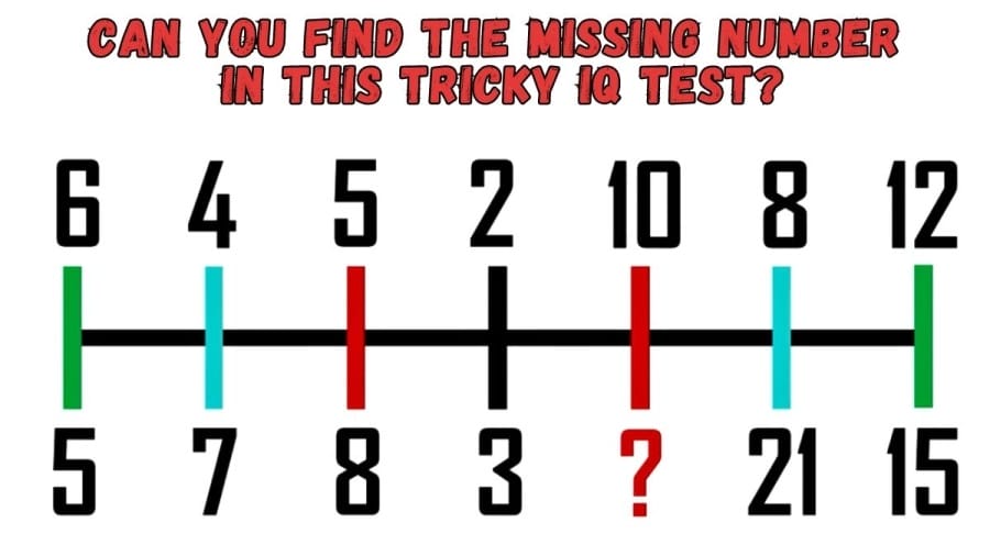 Brain Teaser: Can you Find the Missing Number in this Tricky IQ Test?