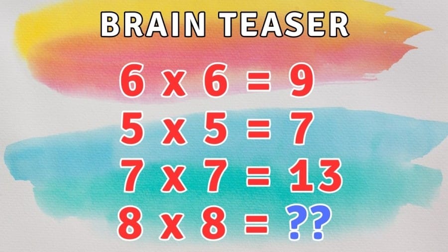 Brain Teaser: Solve this Math Puzzle if you are a Genius in 15 Seconds