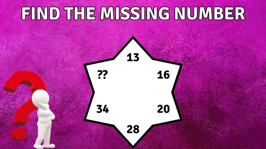 Brain Teaser: If you are a Genius Find the Missing number in 30 Secs