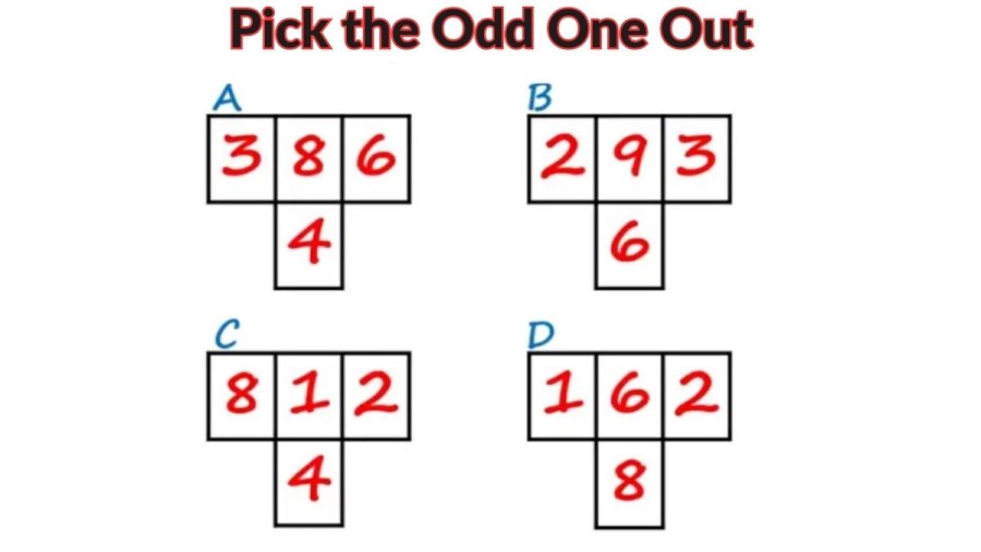99% Fail to Crack this Brain Teaser: Pick the Odd One Out