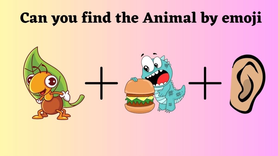 Brain Teaser: Can you Find The Animal in this Picture using the Emoji Clues?