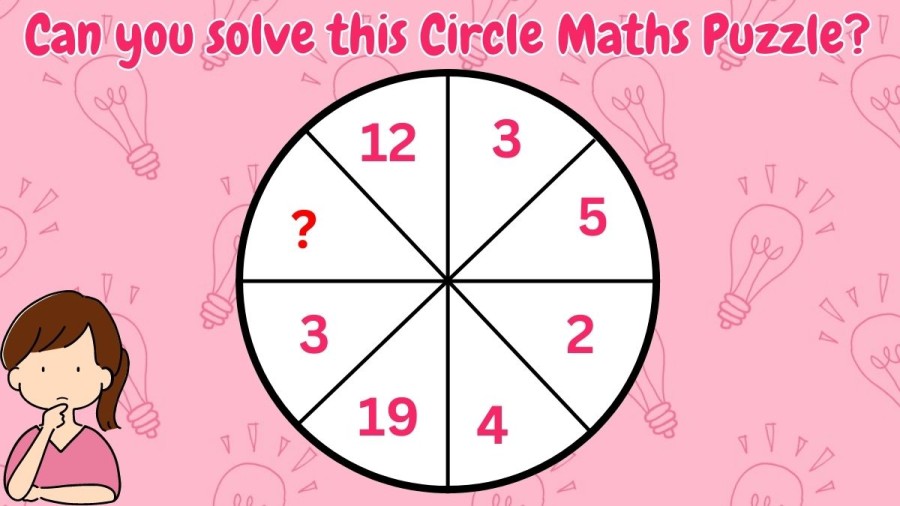 Brain Teaser: Can you solve this Circle Maths Puzzle in 10 Seconds?