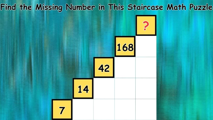 Brain Teaser: Find the Missing Number in This Staircase Math Puzzle