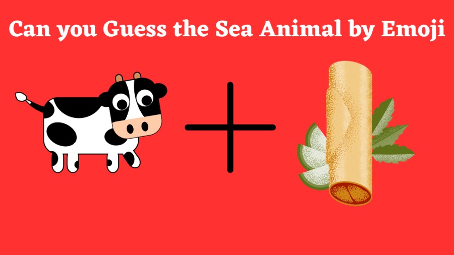 Brain Teaser IQ Test: Guess the Sea Animal Using Emoji