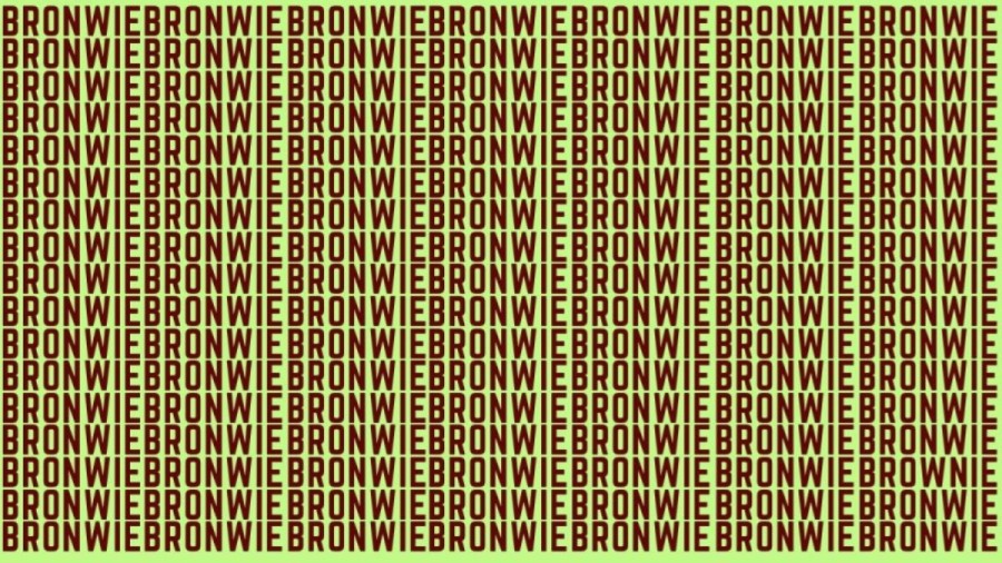 Brain Teaser: If You Have Eagle Eyes Find The Word Brownie In 15 Secs