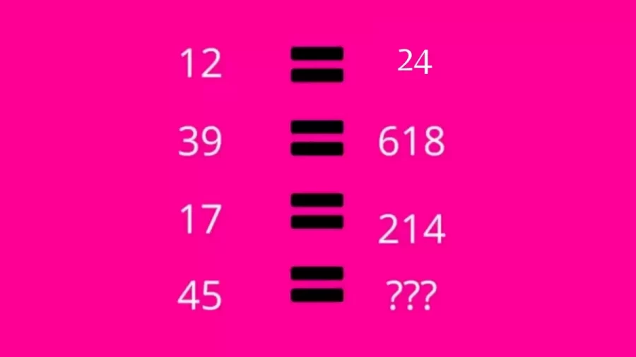 Brain Teaser: Can You Solve The Math Puzzle Equation In 30 Seconds?