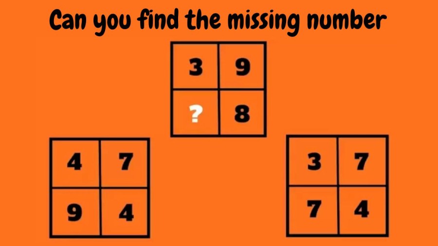 Brain Teaser - Can you find the missing number in this magic math puzzles?