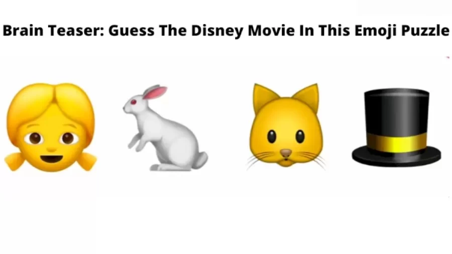 Brain Teaser Emoji Puzzle: Guess The Disney Movie From The Clues