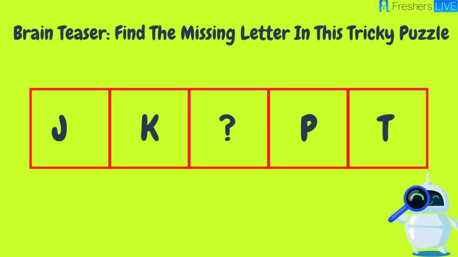 Brain Teaser: Find The Missing Letter In This Tricky Puzzle