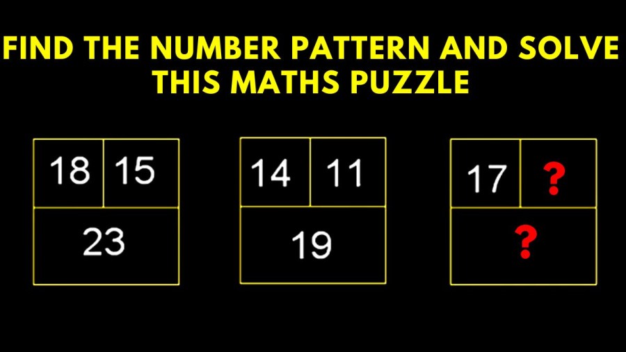 Brain Teaser Find The Number Pattern And Solve This Maths Puzzle