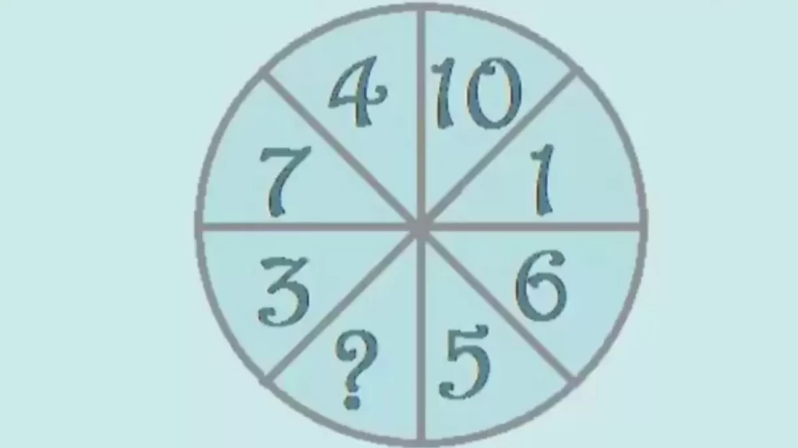 Brain Teaser Math Puzzle - Can You Find The Missing Number And Fill The Circle?