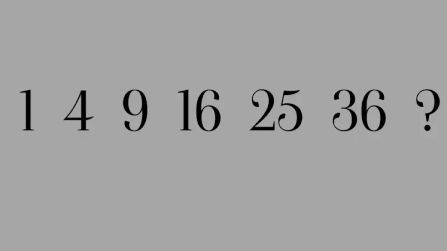 Brain Teaser Math Puzzle: Can You Find the Next Number in the Sequence?