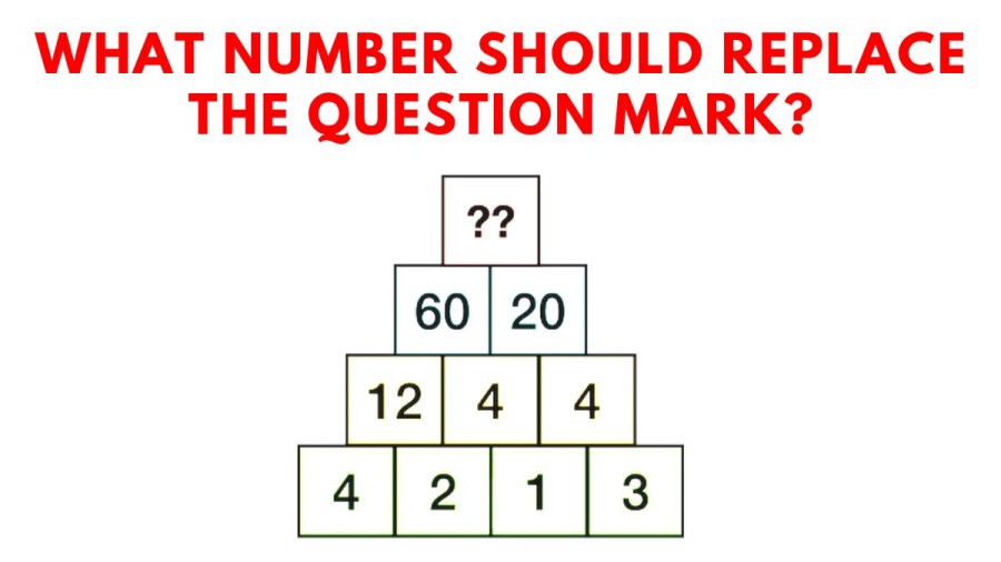 Brain Teaser Maths IQ puzzle: What number should replace the question mark?