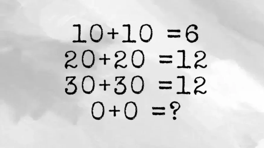 Brain Teaser: Solve The Math Equation And Find The Missing Number