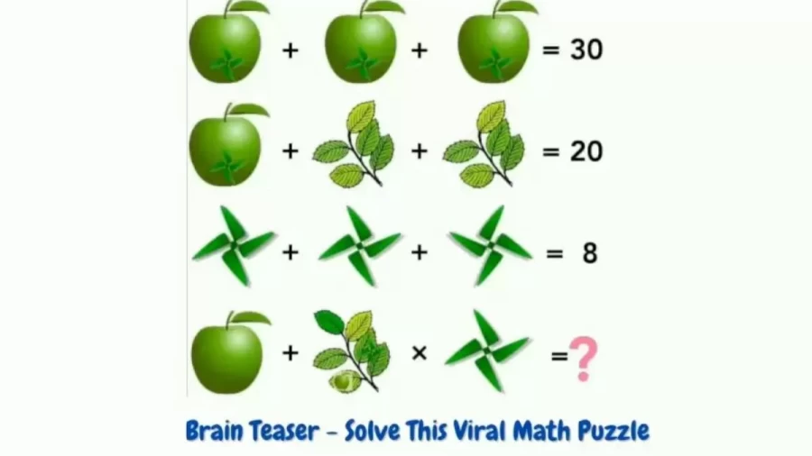 Brain Teaser: Solve This Viral Math Puzzle