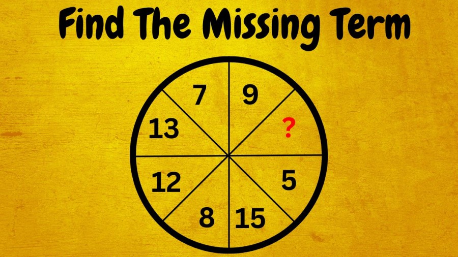 Brain Teaser To Make You Think Outside The Box: Find The Missing Term