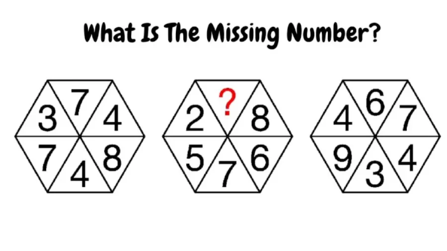 Brain Teaser - What Is The Missing Number? IQ And Aptitude Tests