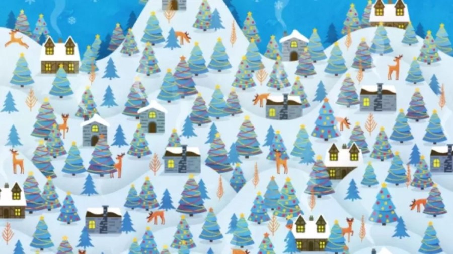 Christmas Optical Illusion: Can You Spot Santas Missing Chief Elf within 46 Seconds?