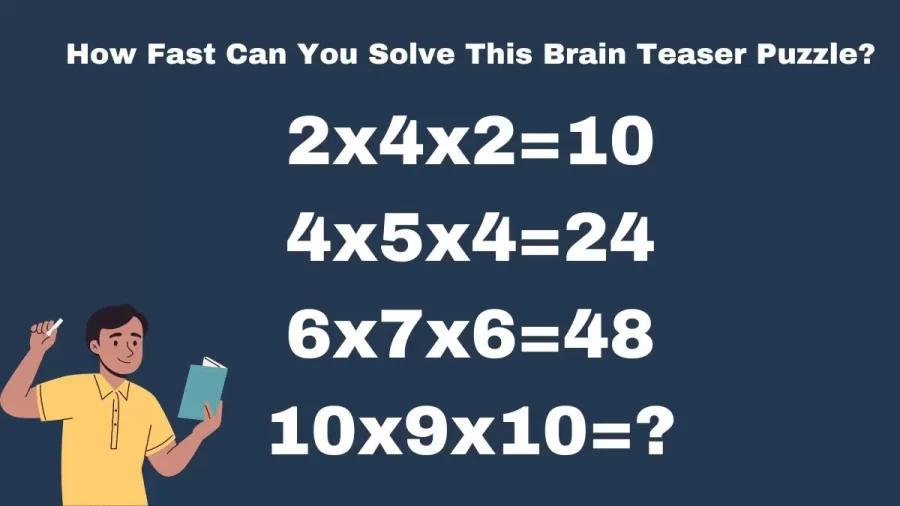 How Fast Can You Solve This Brain Teaser Puzzle?
