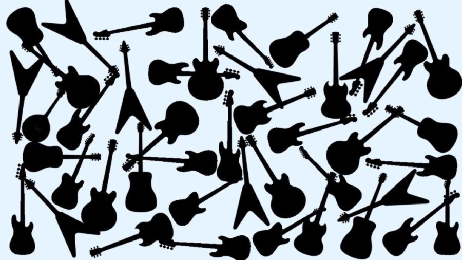 Optical Illusion Challenge: Identify the Mandolin among the guitars within 10 seconds if you have sharp vision