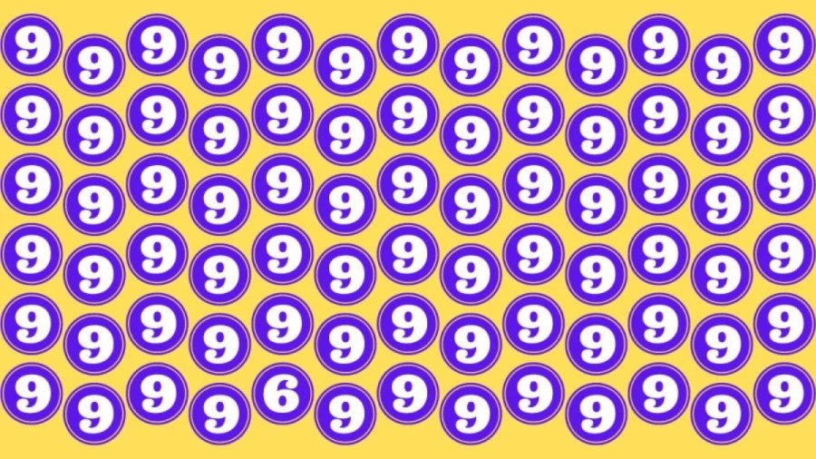 Optical Illusion Challenge: If you are good at numbers spot the Hidden Number 6 in the given picture within 8 secs