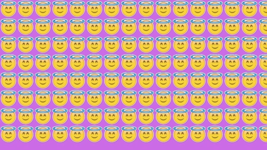 Optical Illusion Eye Test: Can You Find the Odd Smiley in 8 Seconds?