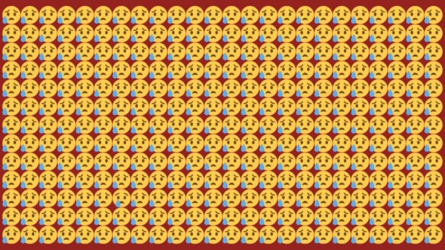 Optical Illusion Eye Test: If You Have Sharp Eyes Try to Identify the Odd Emoji in this Picture within 12 Seconds
